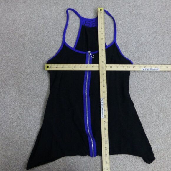 Vintage Fox Racing All The Way Zip Up Tank Top - Picture 9 of 12